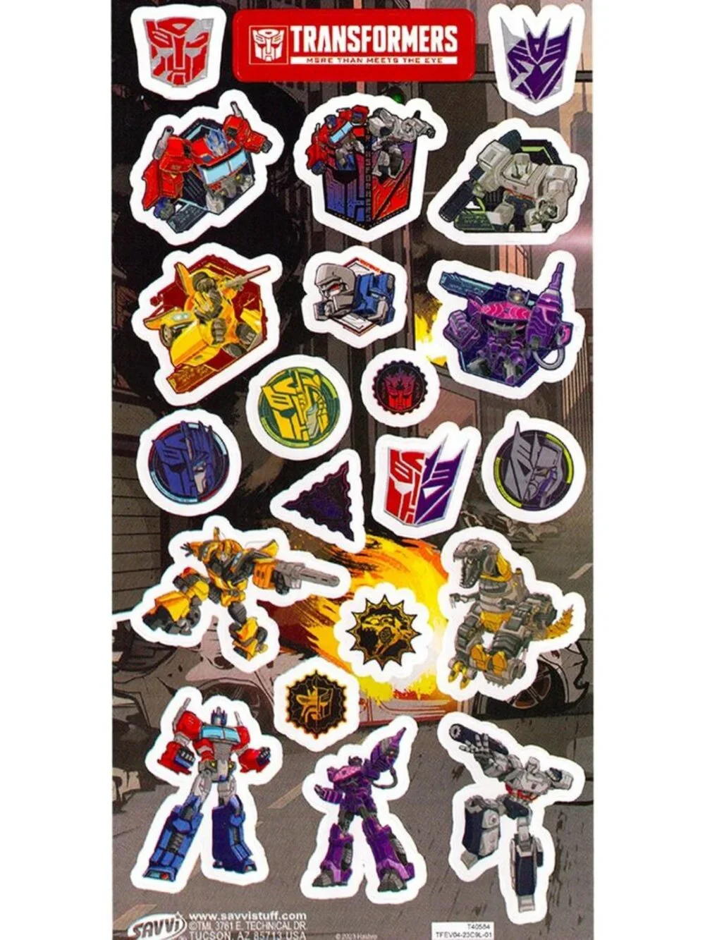 Transformers 1 Step Flip Changers Action Figure Set - Bundle of 4 Toys